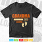 Grandma 2023 Loading Bar With Heart Svg Png Dxf Cutting Files.