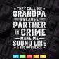 Grandma Gifts They Call Me Grandma Because Partner In Crime Svg Png Cut Files.