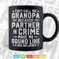 Grandma Gifts They Call Me Grandma Because Partner In Crime Svg Png Cut Files.