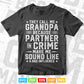 Grandma Gifts They Call Me Grandma Because Partner In Crime Svg Png Cut Files.