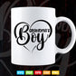 Grandma's Boy Svg Png Cut Files.
