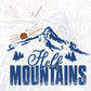 Half Mountains T shirt Design In Ai Svg Printable Files