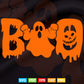 Halloween Vintage Boo Funny Svg Png Cut Files.