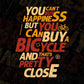 Happiness and Bicycle Vector T-shirt Design in Ai Svg Png Files
