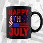 Happy 4th Of July Vector T shirt Design in Ai Png Svg Files