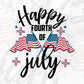 Happy Fourth Of July T shirt Design In Svg Png Cutting Printable Files