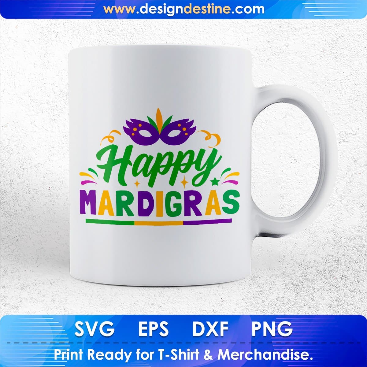 Happy Mardi Gras Editable T shirt Design In Svg Printable Files