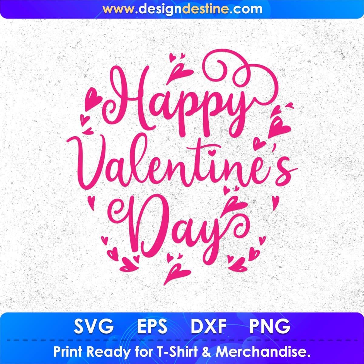 Happy Valentine's Day Love T shirt Design In Svg Png Cutting Printable Files