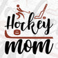 Hockey Mom T shirt Design In Svg Png Cutting Printable Files