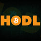 Hodl Vintage Distressed Bitcoin Logo Coin Editable Vector T-shirt Design in Ai Svg Png Printable Files
