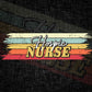 Hospic Nurse Nursing Vintage Vector T shirt Design in Svg Png Cricut Files