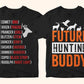 Hunting 50 Editable T-shirt Designs Bundle Part 1