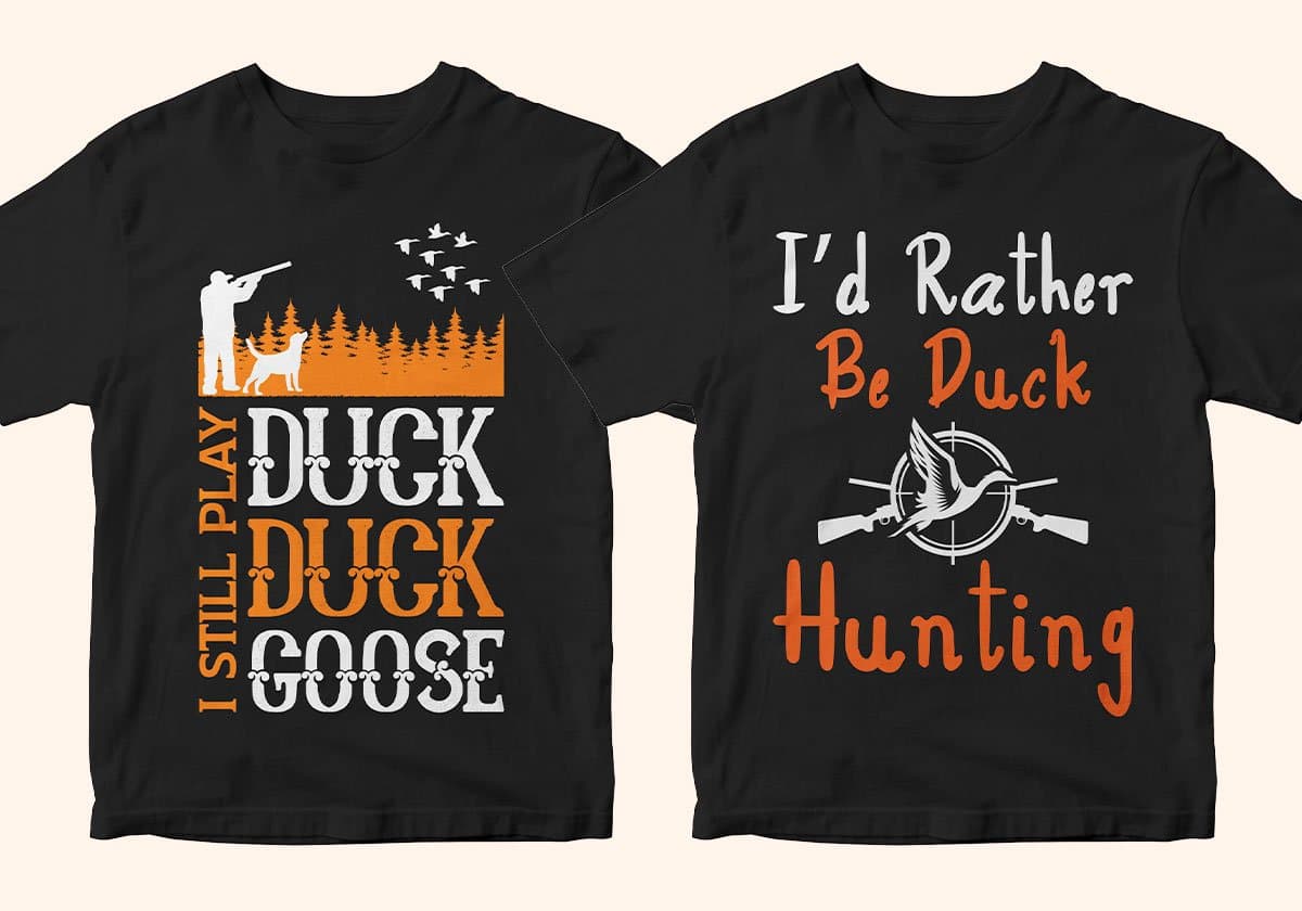 50 Hunting Fishing Vector T shirt Designs Bundle in Ai Svg Png Files –  Vectortshirtdesigns