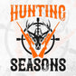 Hunting Seasons Vector T shirt Design In Svg Png Printable Files