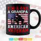 I am a Dad a Grandpa And an American Veteran 4th of July Svg T shirt Design.
