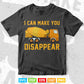 I Can Make you Disappear Funny Truck Driver Vector T shirt Design Svg Printable Files