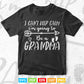I Can't Keep Calm I'm Going To Be A Grandma First Time Svg Cutting Printable Files.