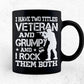 I Have Two Titles Veteran and Grumpy Funny Proud US Army Svg