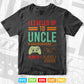 I Leveled Up To Uncle New Uncle Gaming Svg Png Cut Files.
