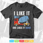 I Like It Wet Cement Mixer Truck Driver Vector T shirt Design Svg Printable Files
