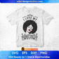 I Love My Kinky Curls Afro Editable T shirt Design Svg Cutting Printable Files