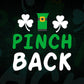 I Pinch Back St Patrick's Day Editable Vector T-shirt Design in Ai Svg Png Files