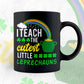 I Teach The Cutest Little Leprechauns St Patrick's Day Editable Vector T-shirt Design in Ai Svg Png Files
