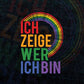 ICH ZEIGE WER ICHBIN Motivational Inspiration Vector T-shirt Design in Ai Svg Png Files