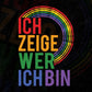 ICH ZEIGE WER ICHBIN T shirt Design In Svg Cutting Printable Files