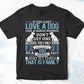 If You Can Not Love a Dog Like A Family Member Don't Get One Because They Only Know Vector T-shirt Design in Ai Svg Png Files