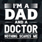 I'm A Dad And Doctor Father's Day Vector T-shirt Design in Ai Svg Png Cutting Printable Files
