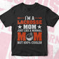 I'm A Lacrosse Mom Just Like A Normal Mom Editable Vector T-shirt Design in Ai Svg Png Files