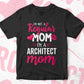 I'm A Not Regular Mom I'm A Architect Mom Editable Vector T-shirt Designs Png Svg Files