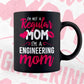 I'M A Not Regular Mom I'M A Engineering Mom Editable Vector T-shirt Designs Png Svg Files