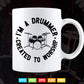 I'm Drummer Created to Worship Svg Files.