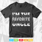 I'm Favorite Uncle Father's Day Svg Png Cut Files.