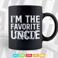 I’m the Favorite Uncle Gifts Svg Png Cut Files.