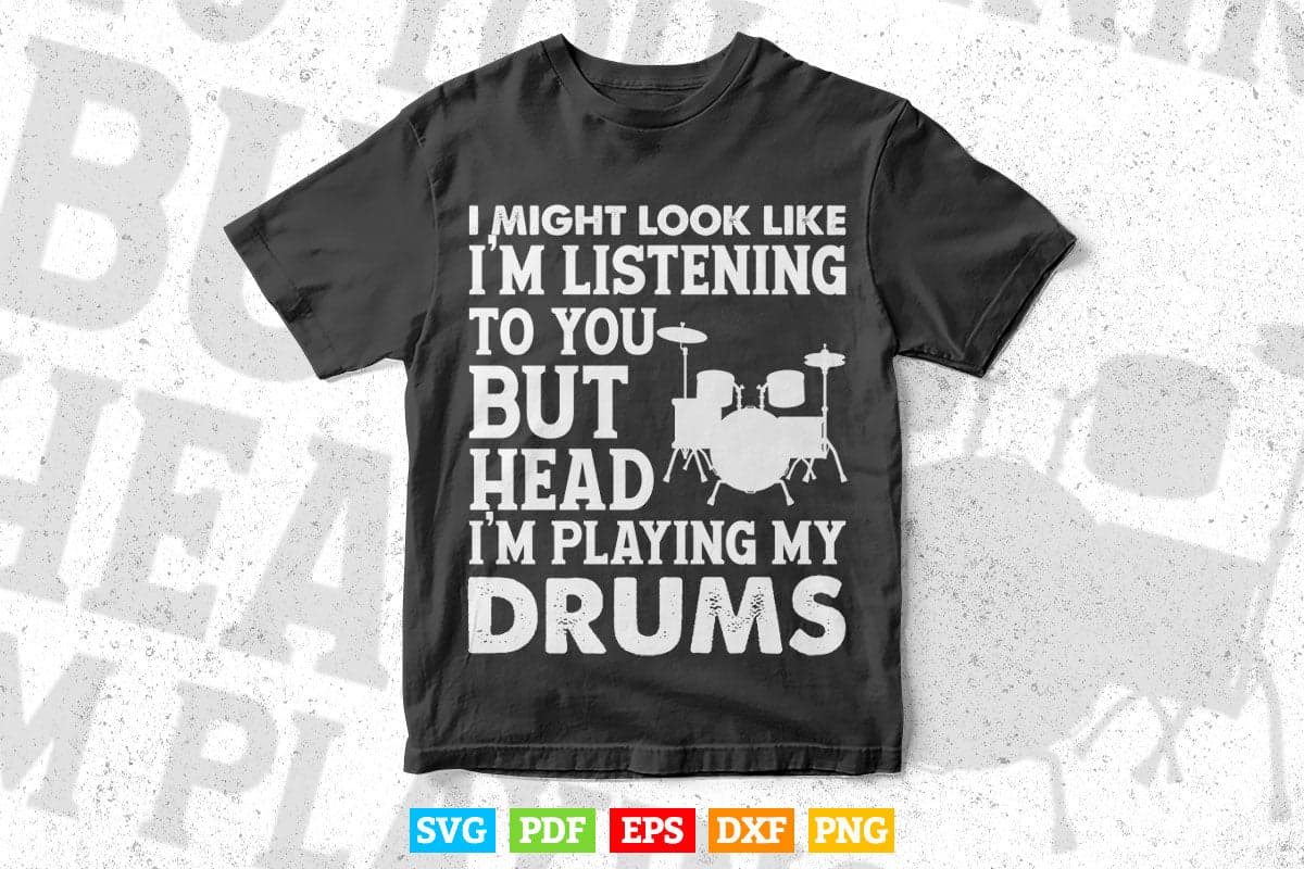 Drums Funny Drummer Svg FilesDrums Funny Drummer Svg Files  