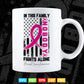 In This Family Breast Cancer Awareness Svg Cutting Printable Files.
