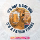 It's Not a Dad Bod Funny Bear with Beer Retro Fathers Day T shirt Tumbler Design Png Sublimation Files