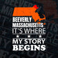 Its Where My Story Begins 4th Of July Vector T shirt Design in Ai Png Svg Printable Files