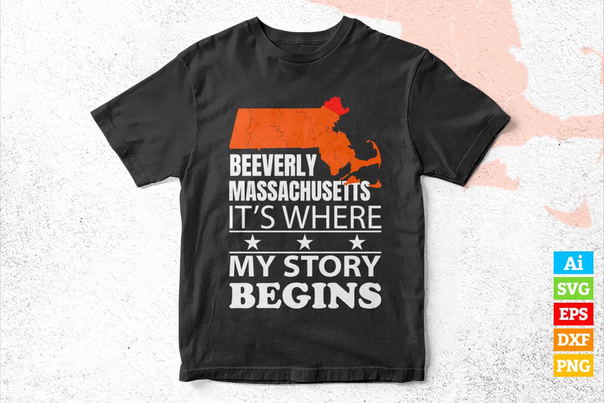 Its Where My Story Begins 4th Of July Vector T shirt Design in Ai Png Svg Printable Files