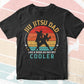 Jiu Jitsu Dad Funny Vintage Martial Arts Fighter Father Gift Vector T shirt Design in Ai Png Svg Files