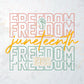Juneteenth Freedom Since 1865 American Black Women Vector T shirt Design in Ai Svg Png Cricut Files.