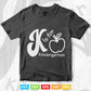K Is for Kindergarten Back to School Vector T shirt Design Svg Printable Cut Files