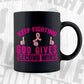Keep Fighting God Gives Second Wins Awareness Vector T-shirt Design in Ai Svg Png Files