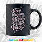 Keep Walking and Never Look Back Calligraphy Typography Svg T shirt Design.