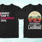 Lacrosse 50 Editable T-shirt Designs Bundle Part 1