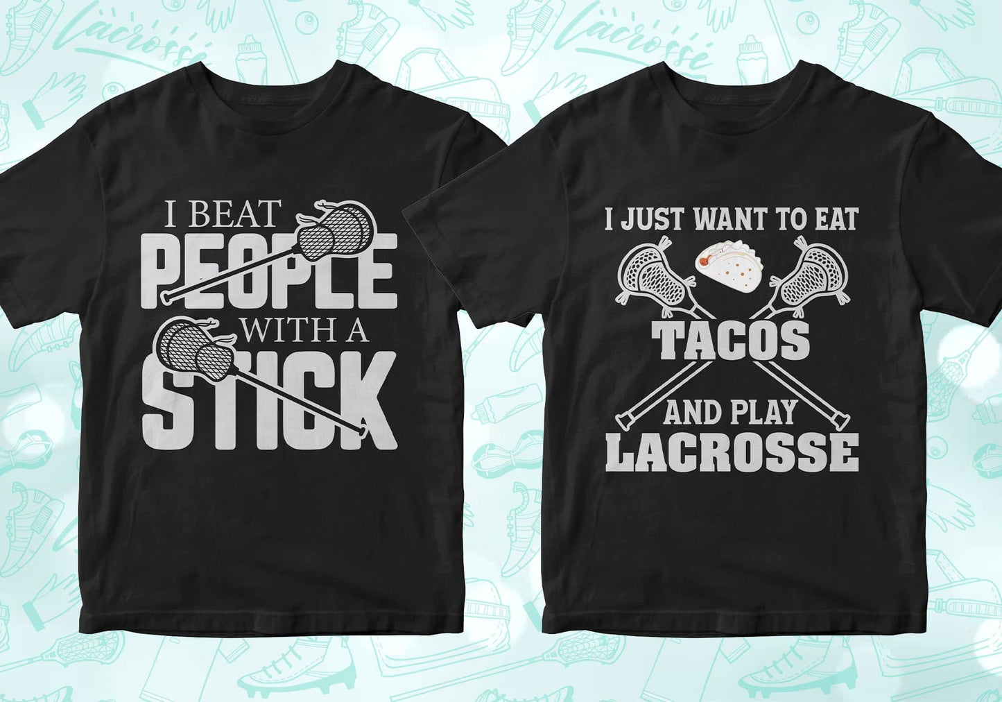 I Beat People With A Stick T-Shirt Lacrosse Gifts I Beat People With A Stick T-Shirt Lacrosse Gifts