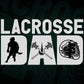 Lacrosse Dad Editable Vector T-shirt Design in Ai Svg Png Files